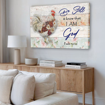 Be Still Faith Sign II