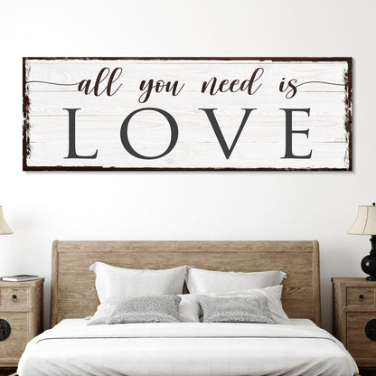 All You Need Is Love Sign