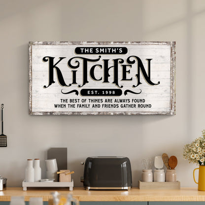 Kitchen Sign VII