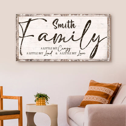 Family Sign XXI