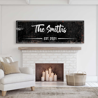 Family Rustic Sign II