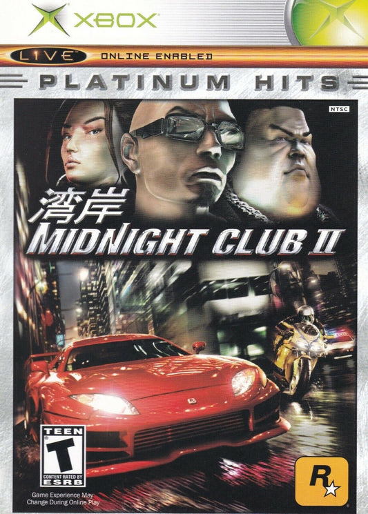 Midnight Club 2 (Platinum Hits) (Xbox)