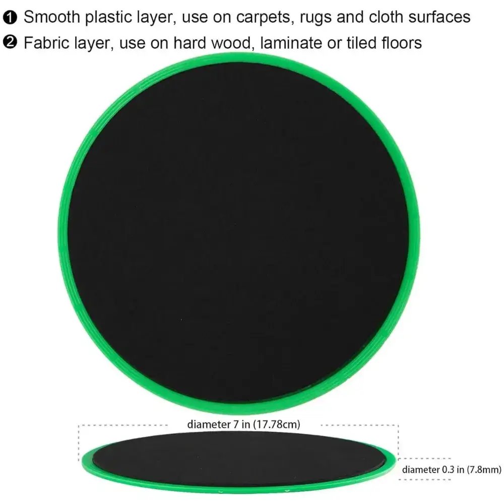 Core Exercise Sliders Set of 2