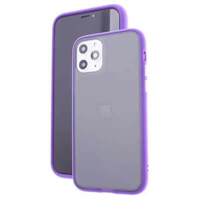 iPhone 11 Pro TPU Frame Button Soft Texture Case