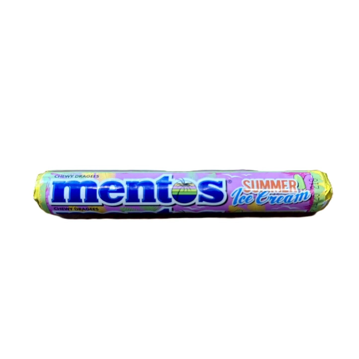 Mentos Summer Ice Cream – Chewy Mint Candy Inspired by Ice Cream 120g Roll (Australia)