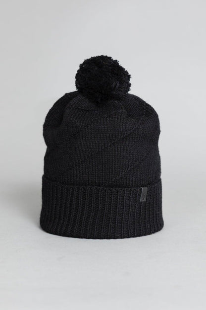 Merino Pom Pom Hat