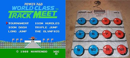 World Class Track Meet With Power Pad (Nintendo Nes)