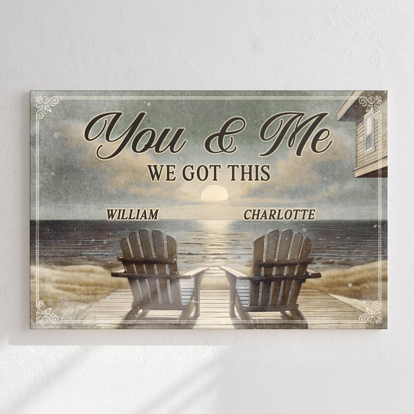 Ranch House Porch Themed We Got This Couple Sign