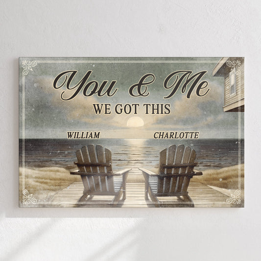 Ranch House Porch Themed We Got This Couple Sign