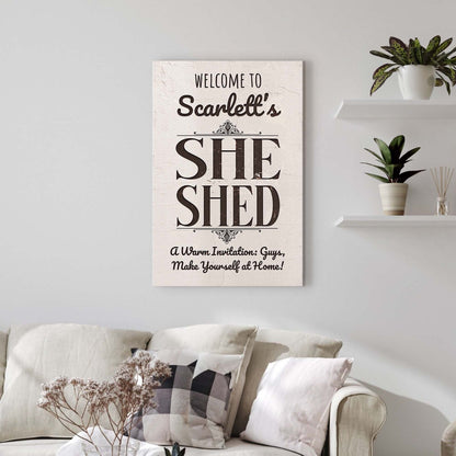 She Shed Sign