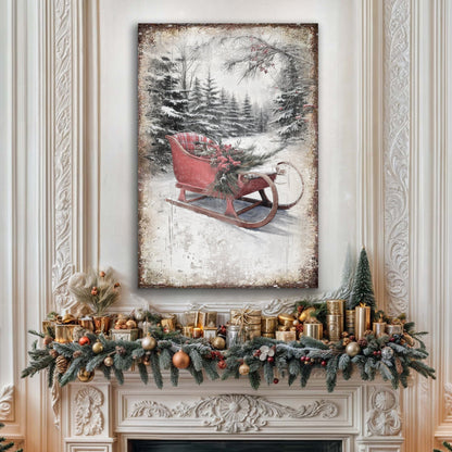 Vintage Christmas Bells Wall Art II