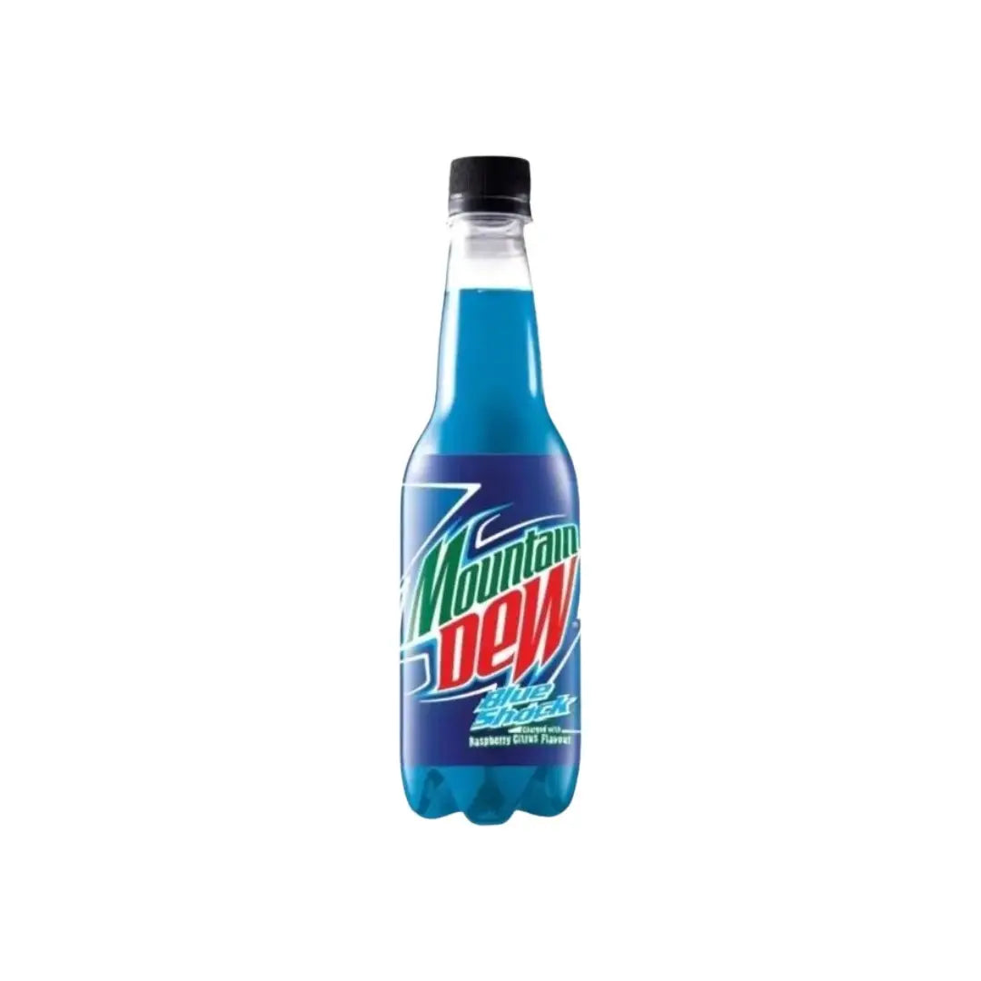 Mountain Dew Blue Shock – Blueberry-Citrus Soda 473 mL Bottle (Malaysia Exclusive)
