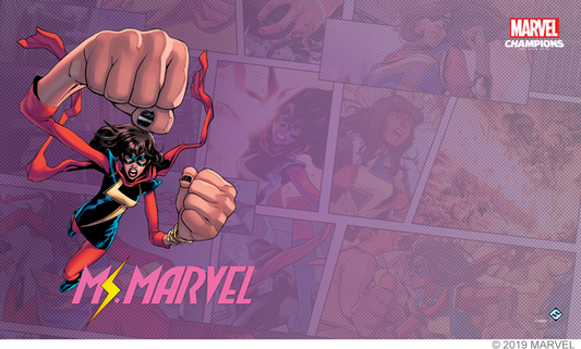 Marvel Champions LCG: Ms. Marvel Game Mat