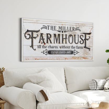 Personalized Farmhouse Sign II