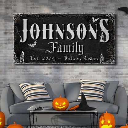 Personalized Gothic Sign V