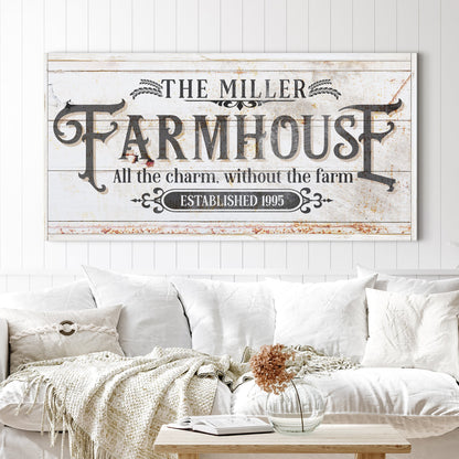 Personalized Farmhouse Sign II