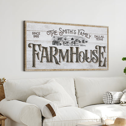 Personalized Farmhouse Sign V