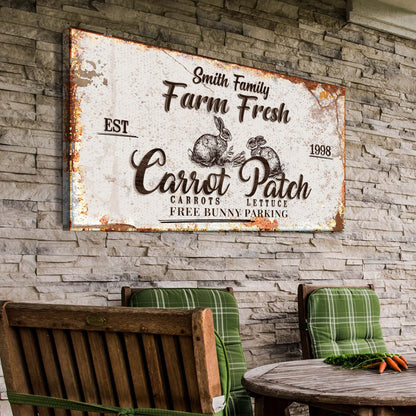 Carrot Patch Easter Sign IV