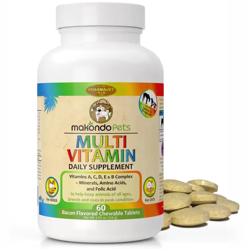Multivitamin for Dogs & Cats. Prenatal Vitamins