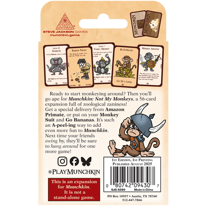 Munchkin: Not My Monkeys
