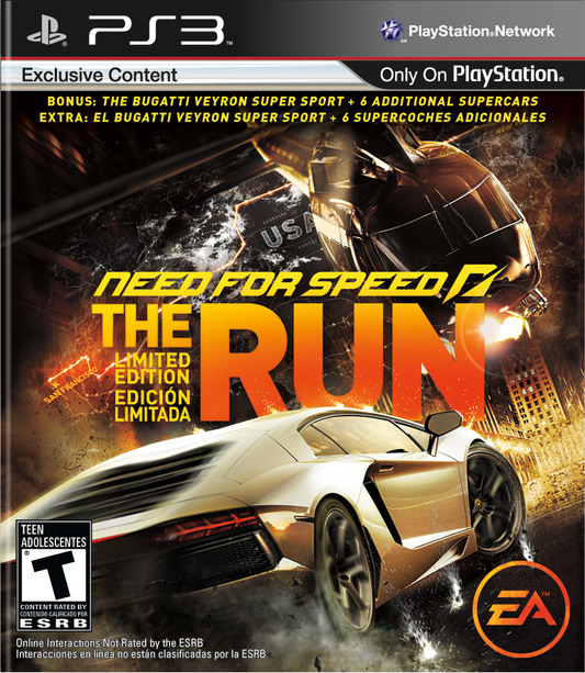 Need For Speed: The Run (Playstation 3)