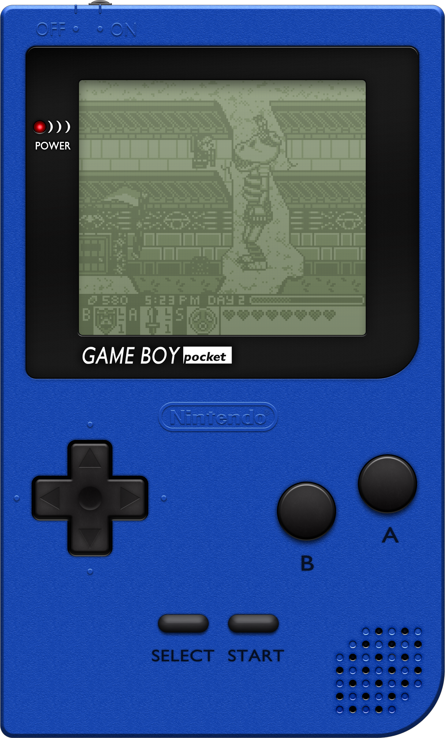 Blue Game Boy Pocket (Gameboy Color)