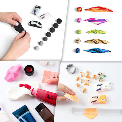 OKTO Colors Air Clay (L) — 30 Sticks — Refill — Ages 14+