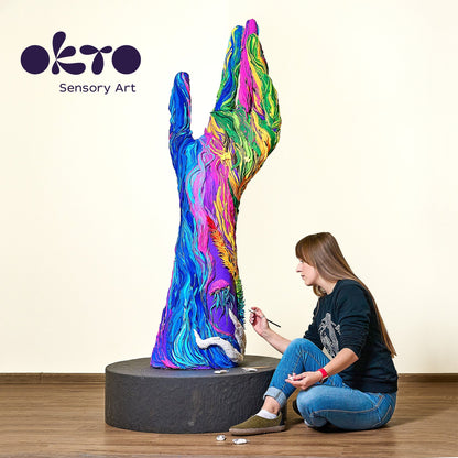 OKTO Colors Air Clay (L) — 30 Sticks — Refill — Ages 14+