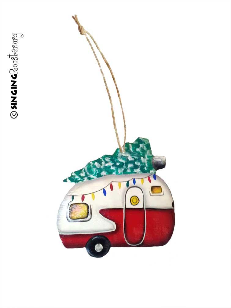 Old Time Christmas Car Ornaments