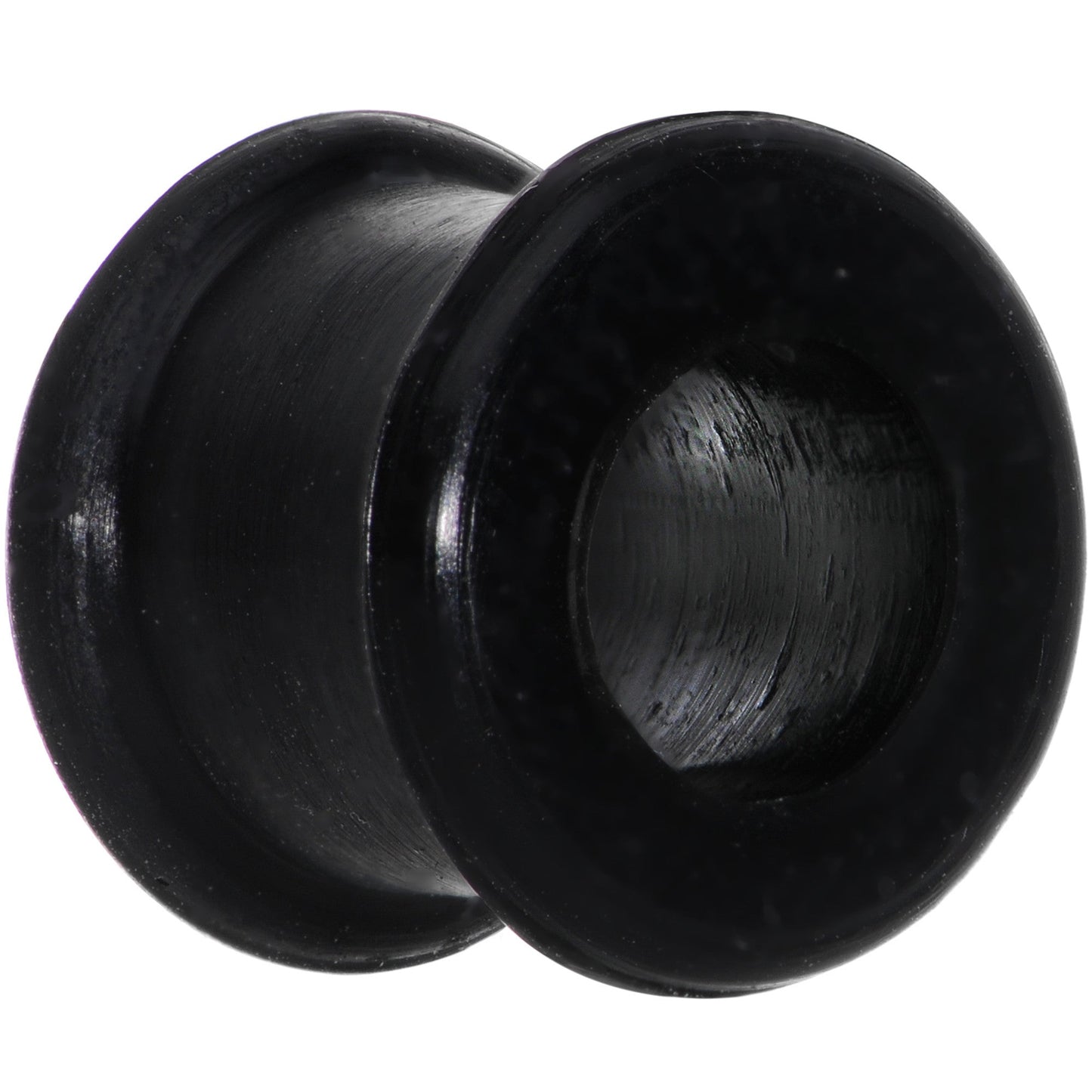 00G Flexible Black Silicone Double Flare Tunnel Plug Set