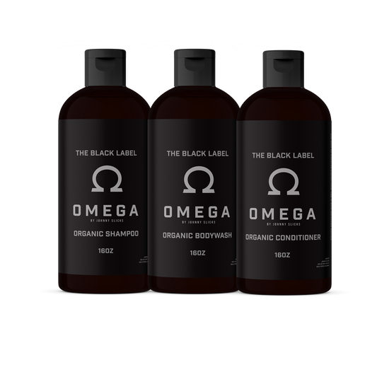 Black Label Shower Set