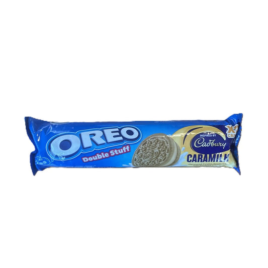 Oreo Caramilk – Caramel-Infused  Sandwich Cookies 154g Pack (Australia)
