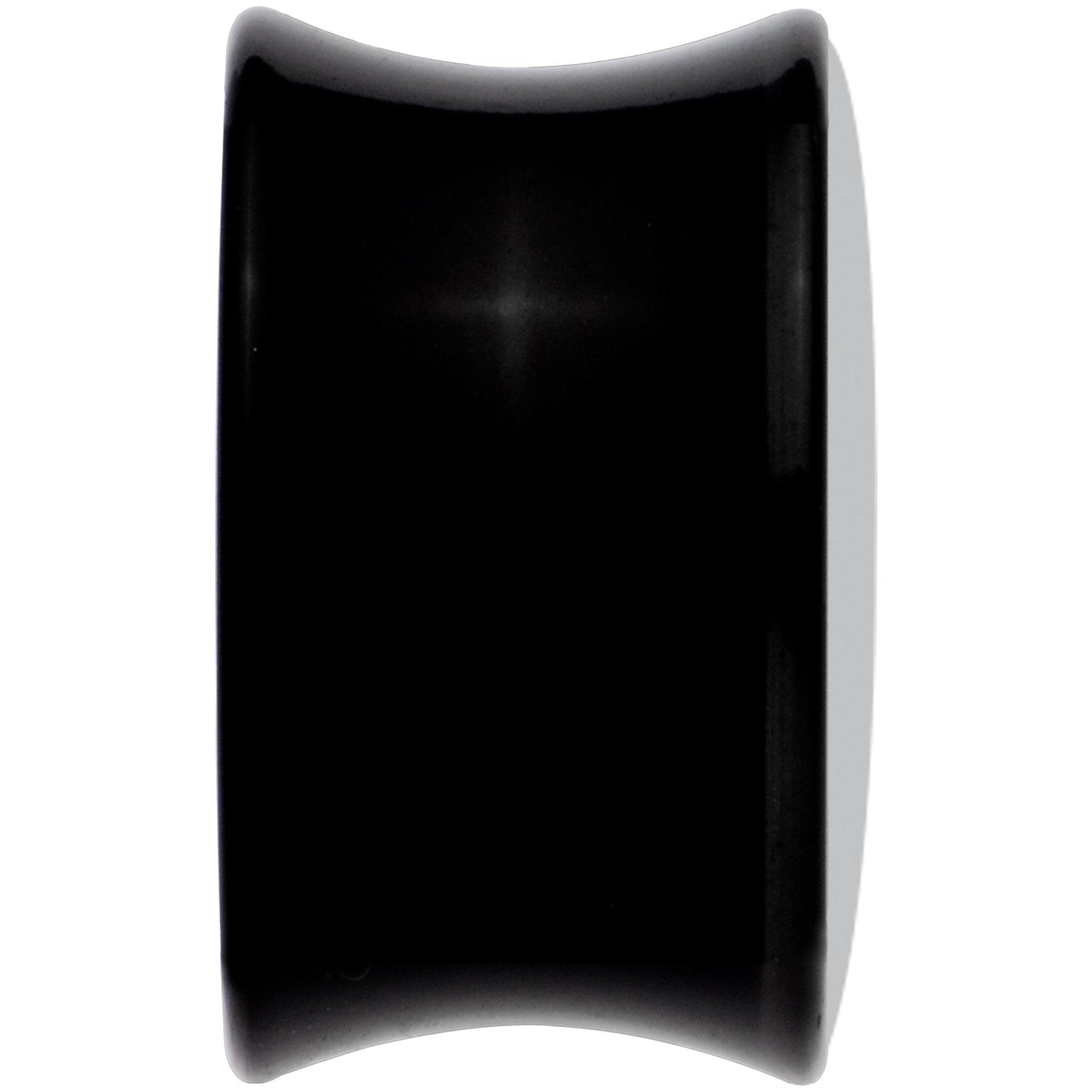 Black Acrylic Pink Grenade Saddle Plug Set 5/8