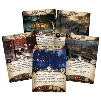Arkham Horror LCG: Barkham Horror - The Meddling of Meowlathotep Scenario Pack