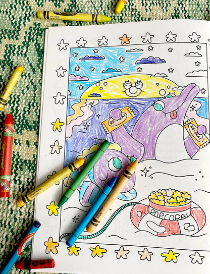 Coloring Story Books