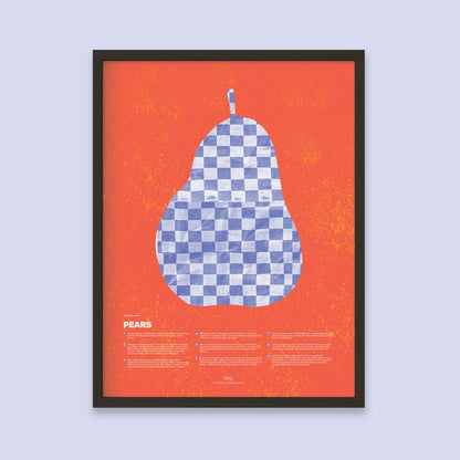 Pear Fun Facts Print