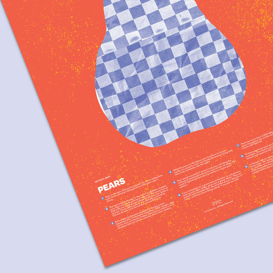 Pear Fun Facts Print