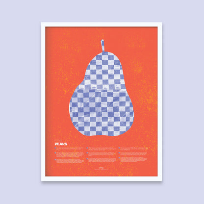 Pear Fun Facts Print