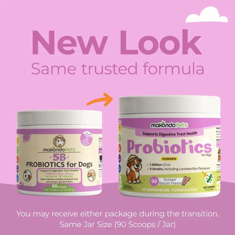 Probiotics for Dogs and Puppies. 90 Scoops