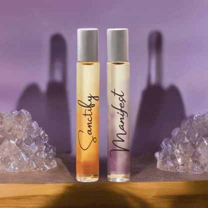 Reiki-Infused Sanctify and Manifest Rollerball Perfumes