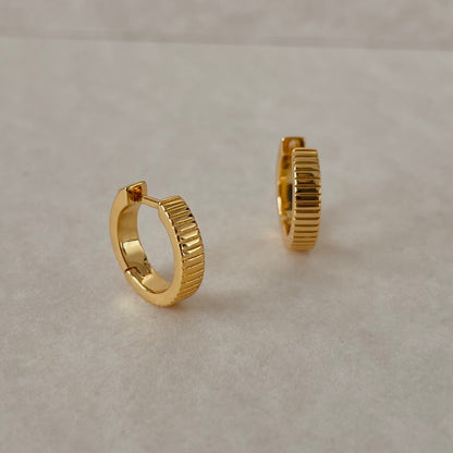Ribbed Honey Hoops