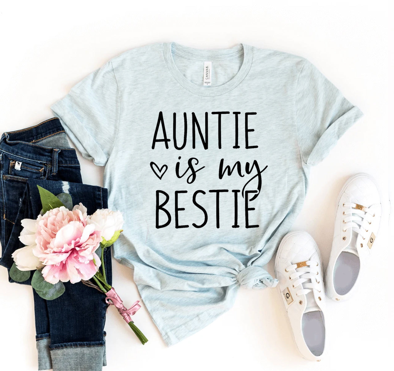 Auntie Is My Bestie T-shirt