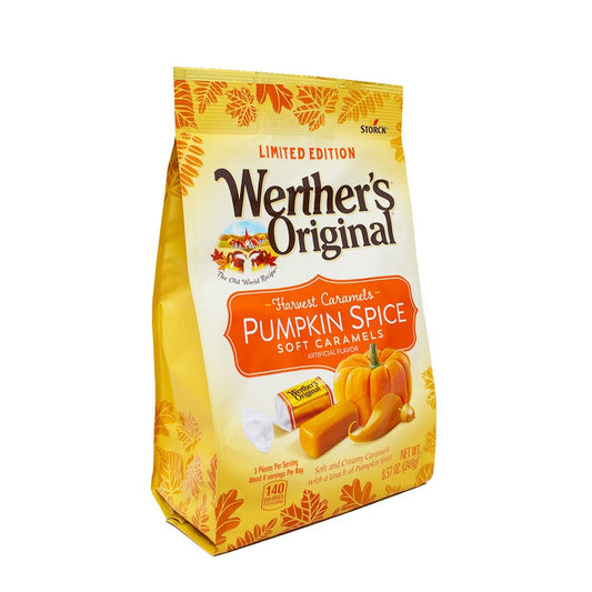 8pk Werther’s Pumpkin Limited Edition 8.57oz