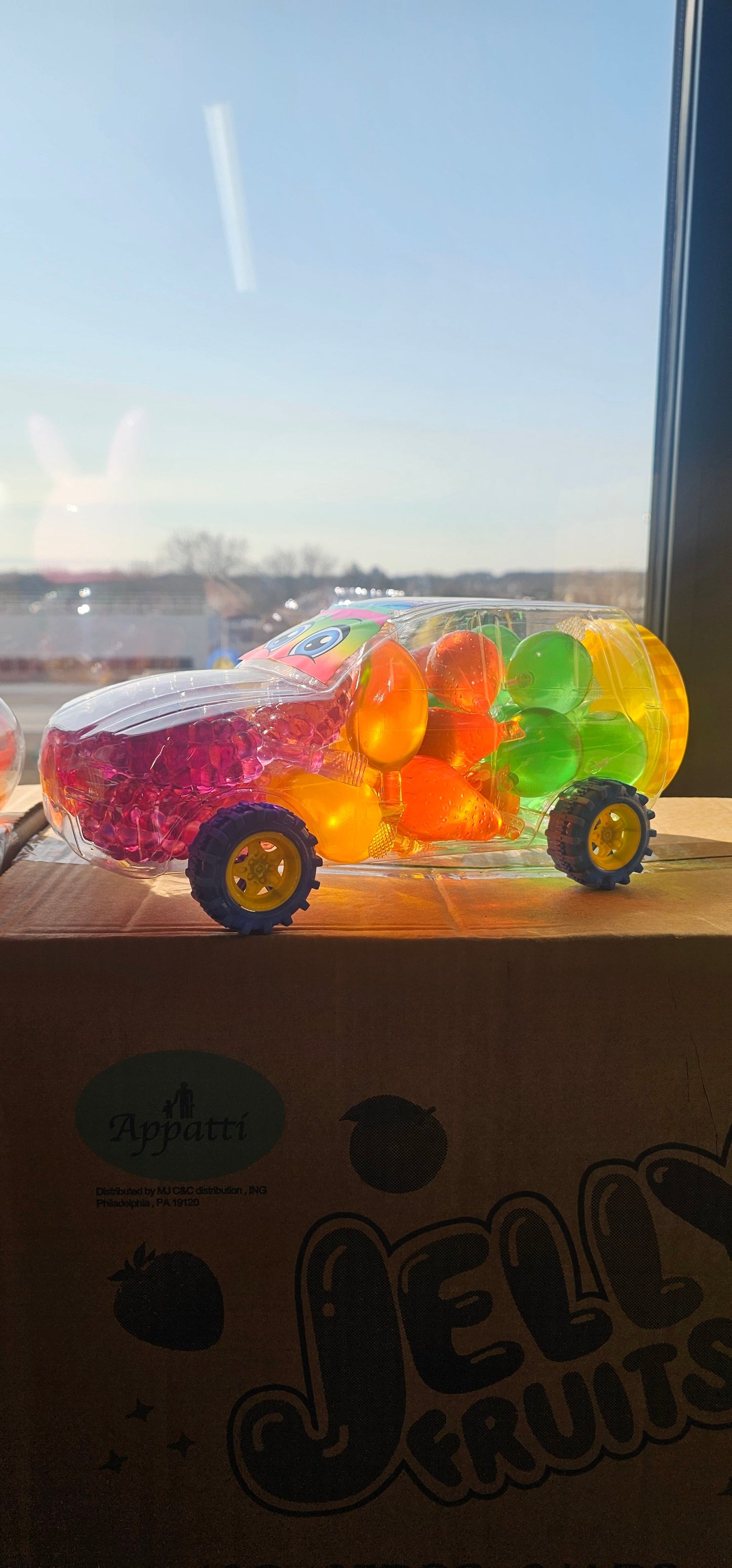 JELLY & FRUITS CAR DISPLAY 35pcs 6 pack