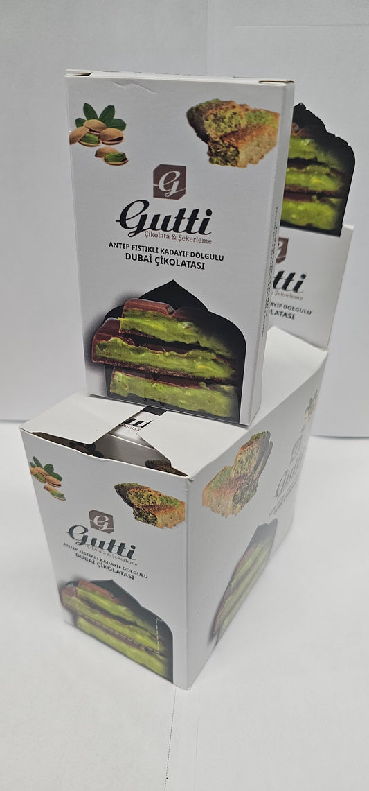 6PK x 2 Gutti Dubai Chocolate 75G