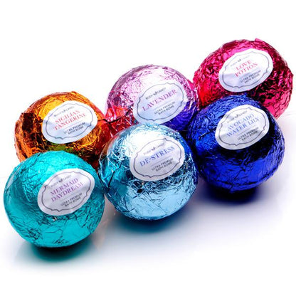 Bath Bombs 6 USA Handmade Made Large Vegan All Natural Gift Set