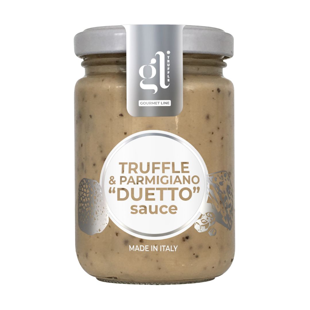 GL Truffle Gourmet, Creamy Truffle & Parmigiano "Duetto" Sauce r , DOP Parmigiano Reggiano 130g  (4.6 oz)