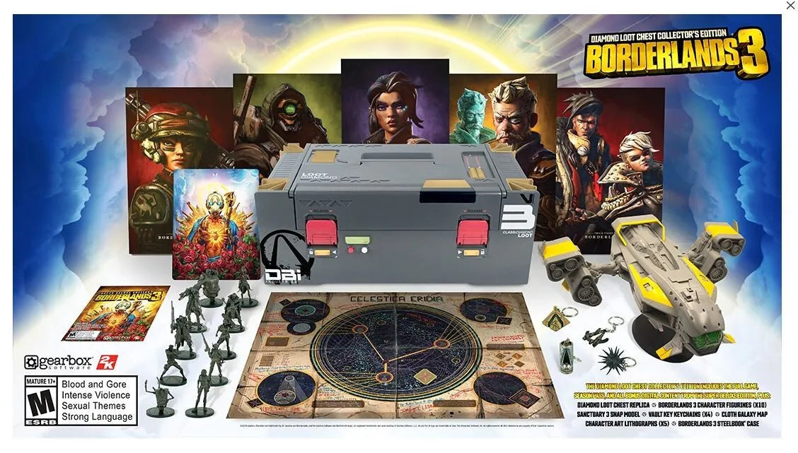 Borderlands 3 Diamond Loot Chest Collector's Edition (PlayStation 4)