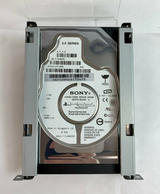 40GB Playstation 2 HDD (Playstation 2)