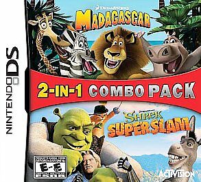 Madagascar / Shrek SuperSlam: 2-in-1 Combo Pack (Nintendo DS)